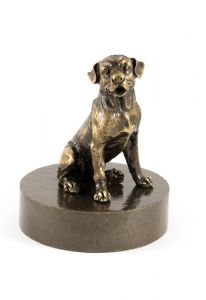 Urna funeraria bronce rotweiler